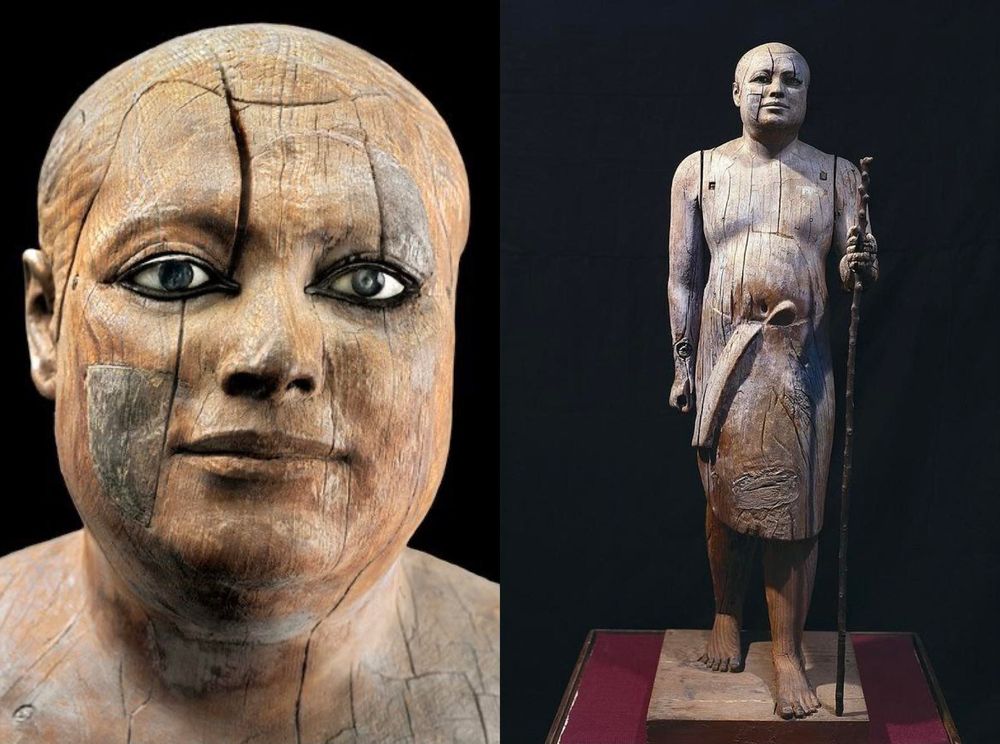 4500 Yaşındaki İnanılmaz İşçiliğe Sahip Ahşap Heykel