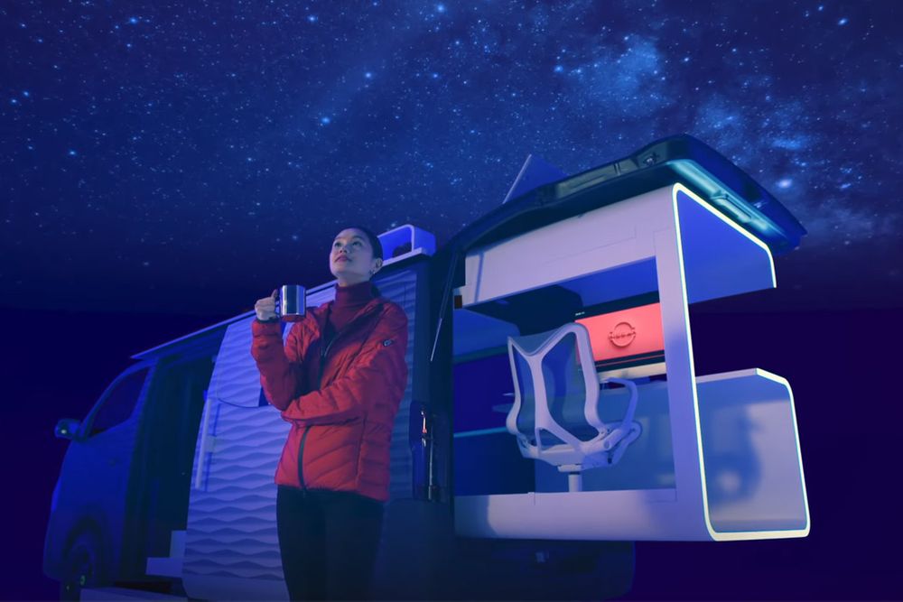 Bir Japon Tasarım Harikası: Nissan Office Pod Van