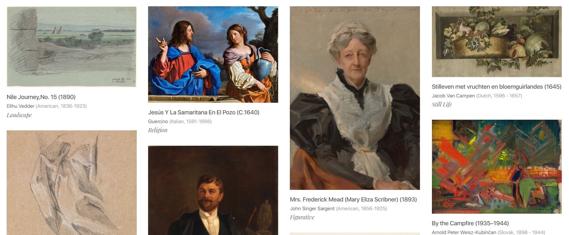 Artvee: Müzelerin Dijital Sanat Arşivlerini Tarayan Yeni Arama Motoru