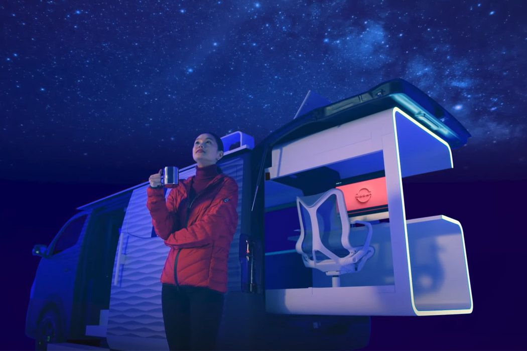 Bir Japon Tasarım Harikası: Nissan Office Pod Van