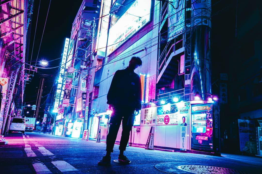 Japonya 2077: Fotoğrafçı Aishy’den Tokyo'nun Fütürustik Fotoğrafları